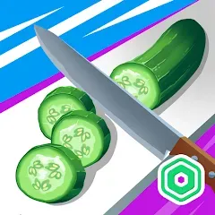 Скачать Super Slices Robux Roblominer (упер Слайсес Робукс Робломайнер) [МОД: Все открыто, Дополнительные деньги и Меню MOD] | Взлом Super Slices Robux Roblominer на Андроид