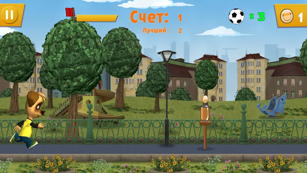 Pooches: Street Soccer [МОД: Меню, Бесконечные монеты и Открытые уровни] Screenshot 5