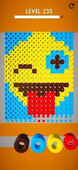 Hama Beads: Colorful Puzzles (Хама бидс) [МОД: Меню, Бесконечные монеты и Открытые уровни] Screenshot 1