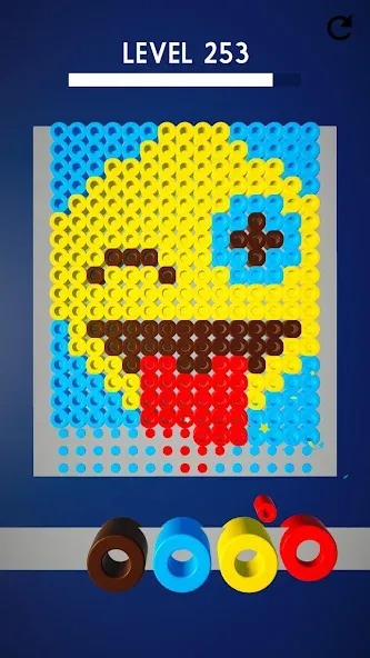 Hama Beads: Colorful Puzzles (Хама бидс) [МОД: Меню, Бесконечные монеты и Открытые уровни] Screenshot 5