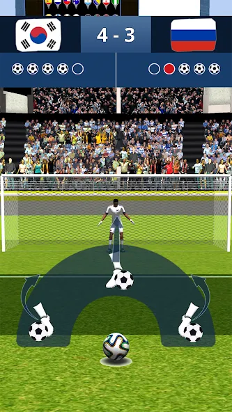 Final Shoot: Penalty-Shootout [МОД: Деньги, Монеты и Меню MOD] Screenshot 1