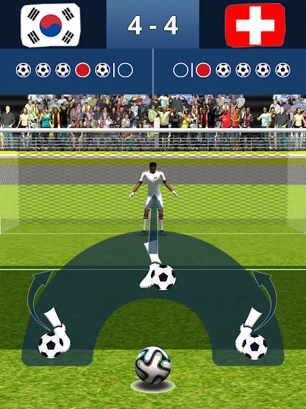 Final Shoot: Penalty-Shootout [МОД: Деньги, Монеты и Меню MOD] Screenshot 5