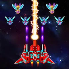 Скачать Galaxy Attack: Shooting Game (Гэлэкси Аттак) [МОД: Много монет, Открытые уровни и Мега MOD] | Взлом Galaxy Attack: Shooting Game на Андроид