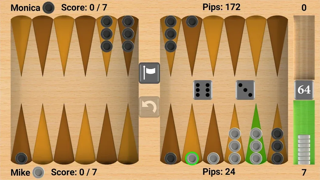 Bluetooth Backgammon [МОД: Все открыто, Дополнительные деньги и Меню MOD] Screenshot 4