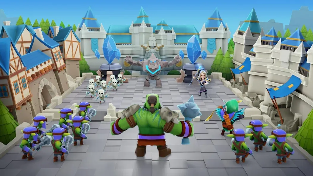 Clash of Wizards (Клаш оф Уизардс) [МОД: Много монет, Открытые уровни и Мега MOD] Screenshot 1
