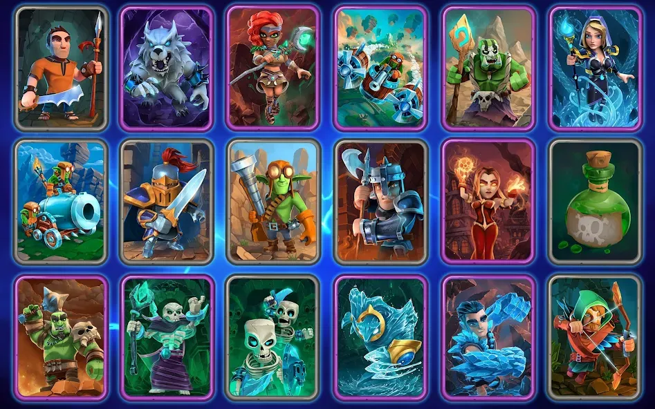 Clash of Wizards (Клаш оф Уизардс) [МОД: Много монет, Открытые уровни и Мега MOD] Screenshot 2