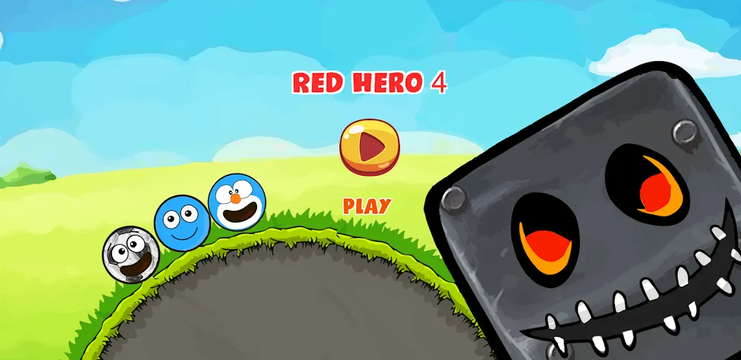 Red Hero 4 - red bounce ball 5 [МОД: Все открыто, Дополнительные деньги и Меню MOD] Screenshot 1