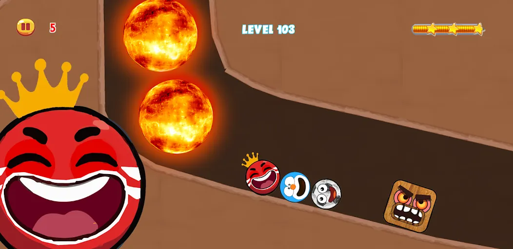 Red Hero 4 - red bounce ball 5 [МОД: Все открыто, Дополнительные деньги и Меню MOD] Screenshot 2