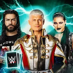 Скачать WWE SuperCard - Battle Cards (ВВЕ СуперКард) [МОД: Меню, Бесконечные монеты и Открытые уровни] | Взлом WWE SuperCard - Battle Cards на Андроид