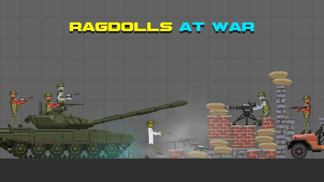 Ragdoll Playground (Рэгдолл Плейграунд) [МОД: Меню, Бесконечные монеты и Открытые уровни] Screenshot 4