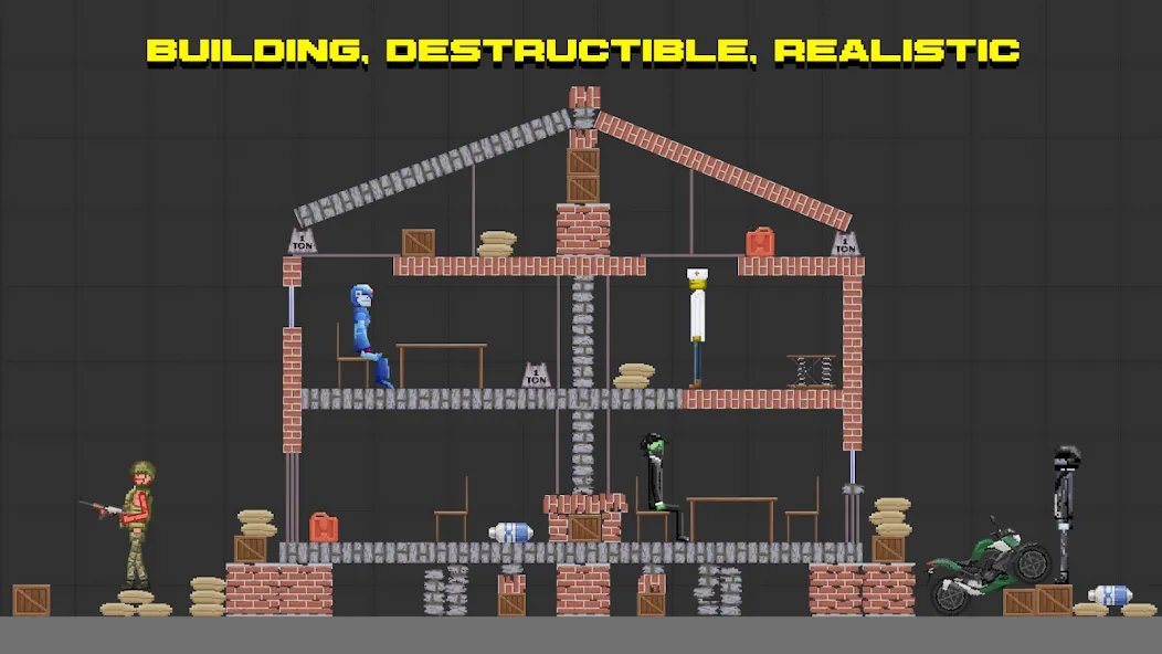 Ragdoll Playground (Рэгдолл Плейграунд) [МОД: Меню, Бесконечные монеты и Открытые уровни] Screenshot 5