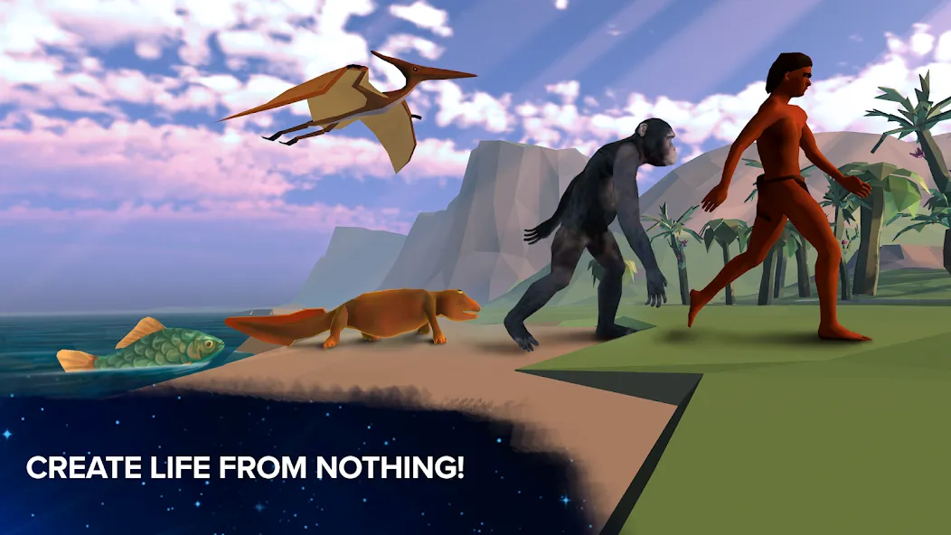 Cell to Singularity: Evolution [МОД: Меню, Бесконечные монеты и Открытые уровни] Screenshot 3