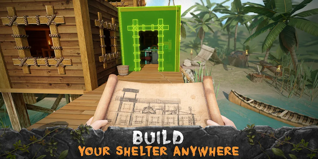 Survival Island: Survivor EVO (Сурвайвал айленд) [МОД: Деньги, Монеты и Меню MOD] Screenshot 1