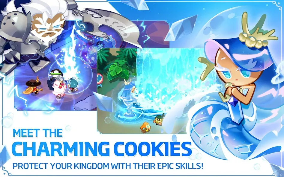 CookieRun: Kingdom (Куки Ран) [МОД: Деньги, Монеты и Меню MOD] Screenshot 1