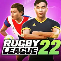 Скачать Rugby League 22 (Рубиги Лига 22) [МОД: Много монет, Открытые уровни и Мега MOD] | Взлом Rugby League 22 на Андроид