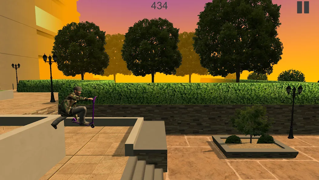 Street Lines: Scooter (Стрит Лайнс) [МОД: Деньги, Монеты и Меню MOD] Screenshot 1