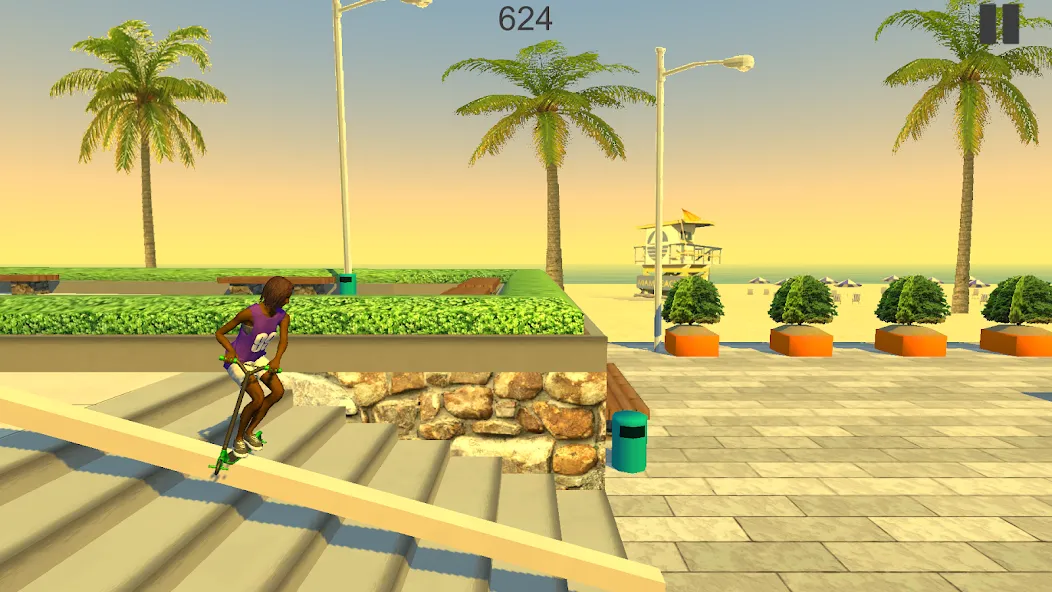 Street Lines: Scooter (Стрит Лайнс) [МОД: Деньги, Монеты и Меню MOD] Screenshot 2