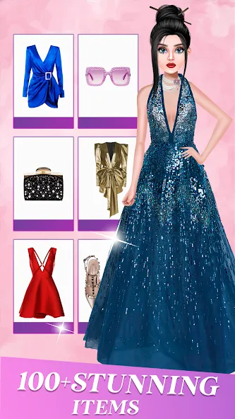 Fashion Show: Dress up Games (Фэшн Шоу) [МОД: Много денег, Монет и Все открыто] Screenshot 1