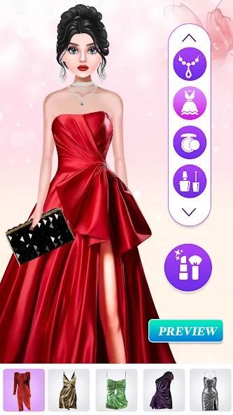 Fashion Show: Dress up Games (Фэшн Шоу) [МОД: Много денег, Монет и Все открыто] Screenshot 2