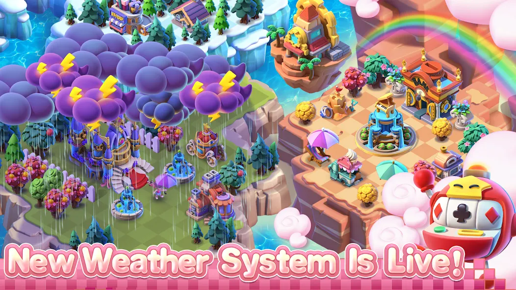 Mergical-Fun Match Island Game (Мерджикал) [МОД: Меню, Бесконечные монеты и Открытые уровни] Screenshot 1