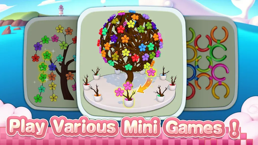Mergical-Fun Match Island Game (Мерджикал) [МОД: Меню, Бесконечные монеты и Открытые уровни] Screenshot 3
