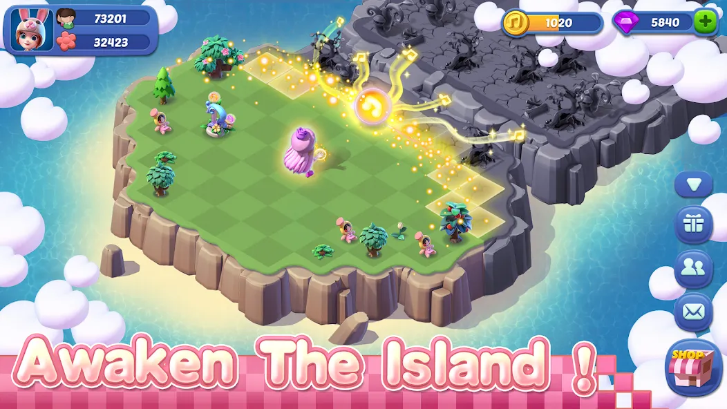Mergical-Fun Match Island Game (Мерджикал) [МОД: Меню, Бесконечные монеты и Открытые уровни] Screenshot 5