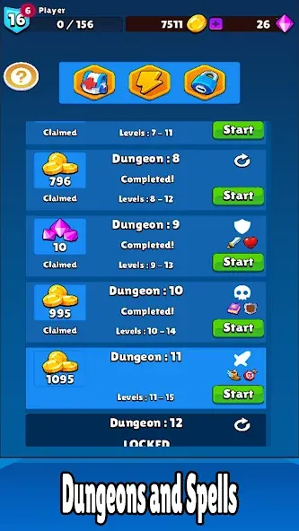 Monster RPG: AFK Idle Clicker (Монстер РПГ) [МОД: Деньги, Монеты и Меню MOD] Screenshot 5