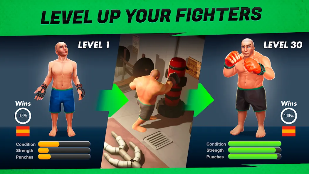 MMA Manager 2: Ultimate Fight (ММА Менеджер 2) [МОД: Много монет, Открытые уровни и Мега MOD] Screenshot 2