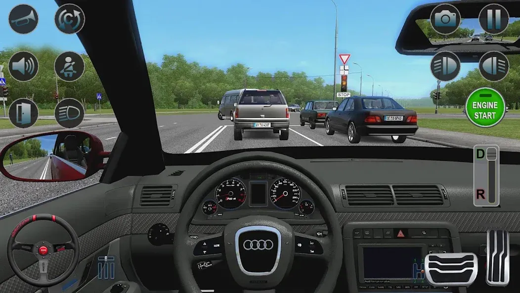 Fury Driving School: Car Game [МОД: Много денег, Монет и Все открыто] Screenshot 4