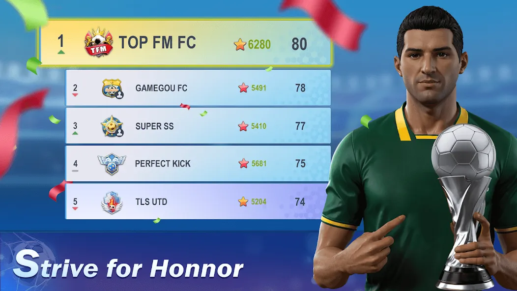Top Football Manager 2024 (Топ Футбольный Менеджер 2023) [МОД: Бесконечные деньги, Монеты и Мега MOD] Screenshot 3