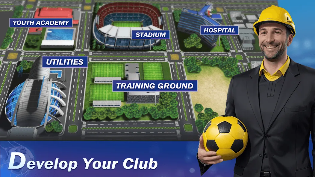 Top Football Manager 2024 (Топ Футбольный Менеджер 2023) [МОД: Бесконечные деньги, Монеты и Мега MOD] Screenshot 5