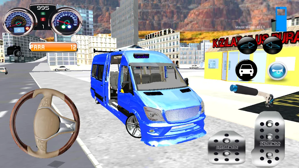 Minibüs Şoförü [МОД: Меню, Бесконечные монеты и Открытые уровни] Screenshot 3