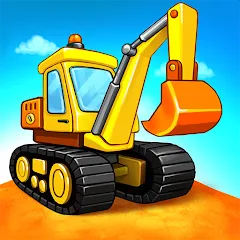 Скачать Car & Games for kids building [МОД: Меню, Бесконечные монеты и Открытые уровни] | Взлом Car & Games for kids building на Андроид