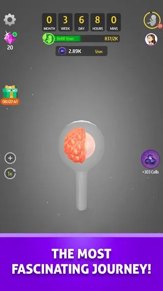 Idle 9 Months (Айдл 9 месяцев) [МОД: Много монет, Открытые уровни и Мега MOD] Screenshot 2