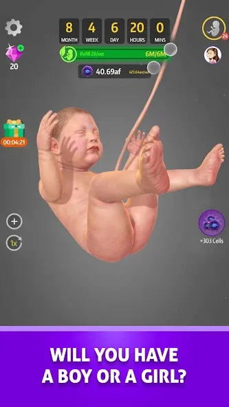 Idle 9 Months (Айдл 9 месяцев) [МОД: Много монет, Открытые уровни и Мега MOD] Screenshot 5