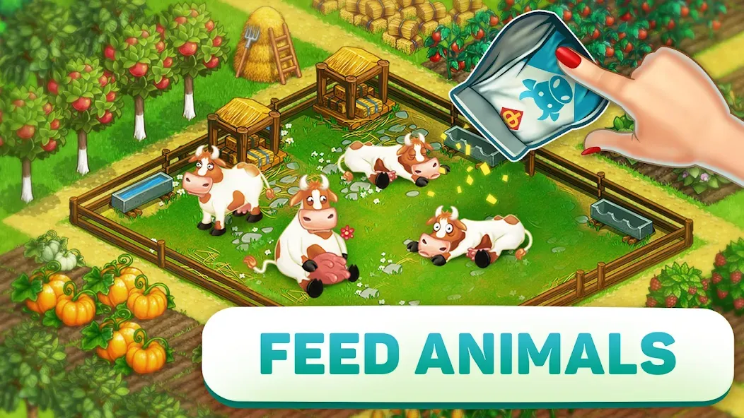 Superfarmers: Superhero Farm [МОД: Бесконечные деньги, Монеты и Мега MOD] Screenshot 2