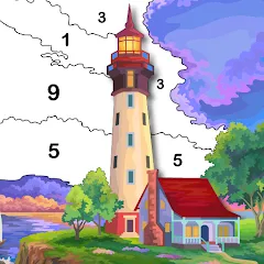 Скачать Hey Color Paint by Number Art [МОД: Много монет, Открытые уровни и Мега MOD] | Взлом Hey Color Paint by Number Art на Андроид