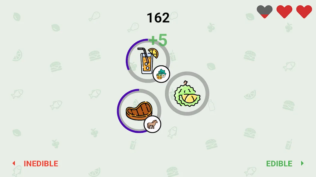 Foody: Edible & Inedible (Фуди) [МОД: Меню, Бесконечные монеты и Открытые уровни] Screenshot 3