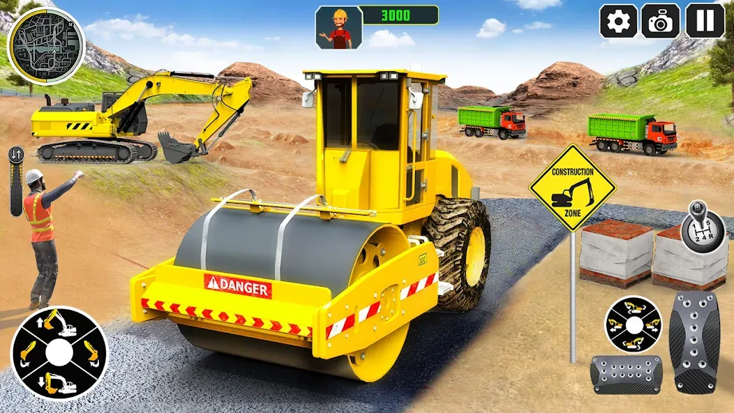 City Construction Simulator 3D [МОД: Бесконечные деньги, Монеты и Мега MOD] Screenshot 2