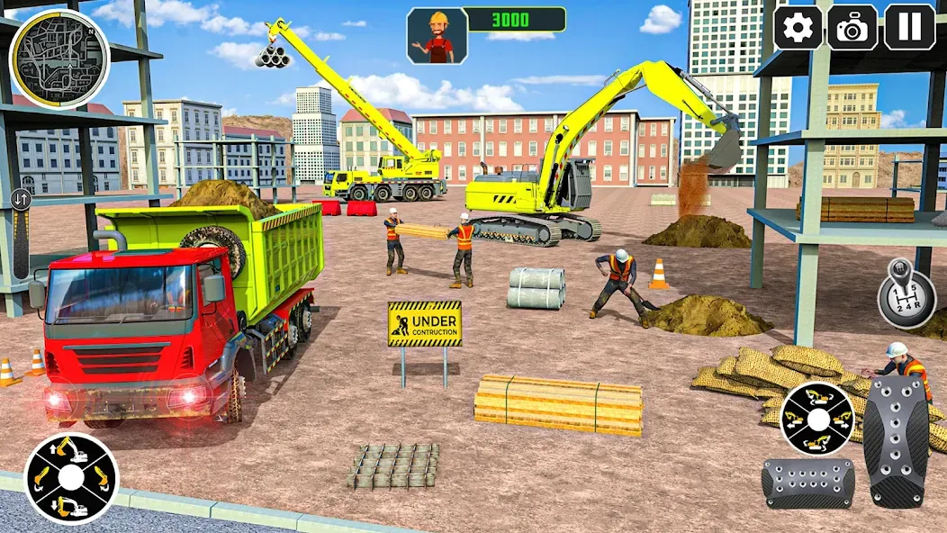 City Construction Simulator 3D [МОД: Бесконечные деньги, Монеты и Мега MOD] Screenshot 4