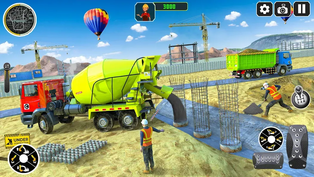 City Construction Simulator 3D [МОД: Бесконечные деньги, Монеты и Мега MOD] Screenshot 5