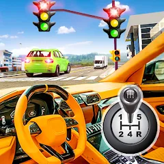 Скачать Modern Car Driving School Game [МОД: Деньги, Монеты и Меню MOD] | Взлом Modern Car Driving School Game на Андроид