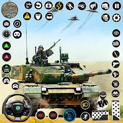Скачать Tank Fury: Battle of Steels [МОД: Все открыто, Дополнительные деньги и Меню MOD] | Взлом Tank Fury: Battle of Steels на Андроид