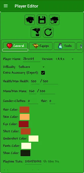 TManager (Террария Менеджер) [МОД: Много монет, Открытые уровни и Мега MOD] Screenshot 5