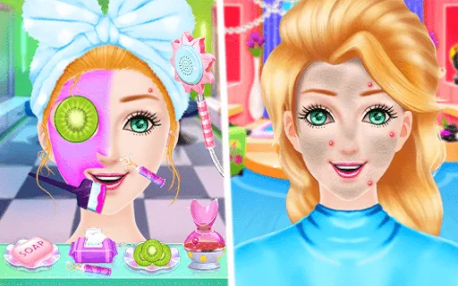 Doll Makeover - Fashion Queen (Игры по макияжу для девочек) [МОД: Деньги, Монеты и Меню MOD] Screenshot 2