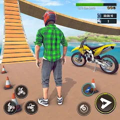 Скачать Bike Stunt : Motorcycle Game [МОД: Много монет, Открытые уровни и Мега MOD] | Взлом Bike Stunt : Motorcycle Game на Андроид