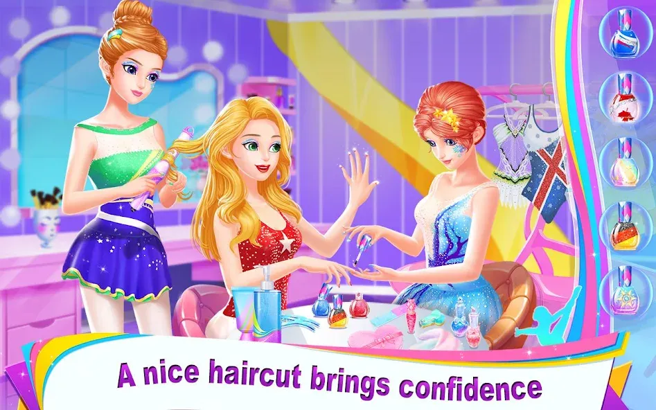 Gymnastics Queen (Джимнастикс Квин) [МОД: Бесконечные деньги, Монеты и Мега MOD] Screenshot 3