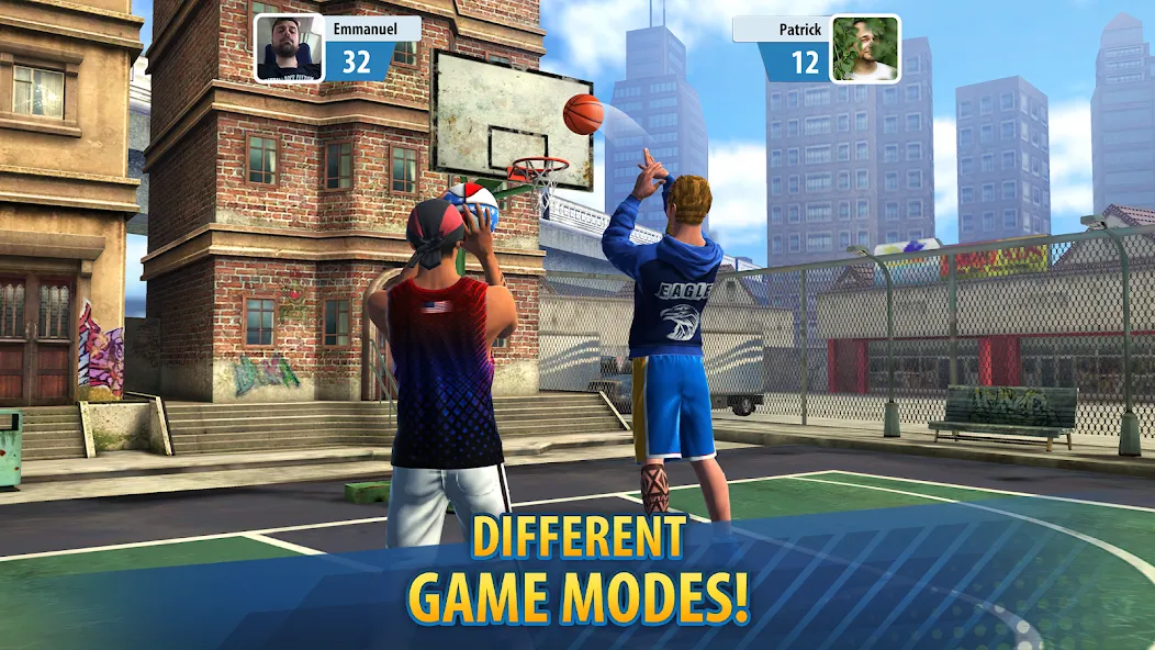 Basketball Stars: Multiplayer (Баскетбол Старс) [МОД: Деньги, Монеты и Меню MOD] Screenshot 5