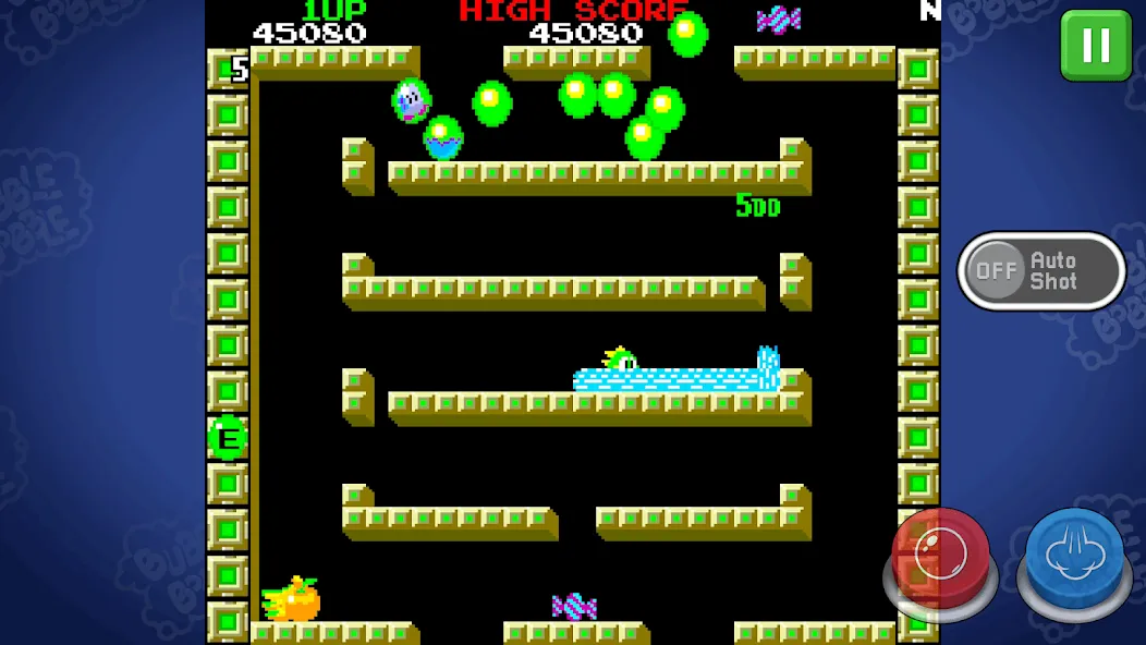 BUBBLE BOBBLE classic (БАБЛ БОББЛ классика) [МОД: Много денег, Монет и Все открыто] Screenshot 1
