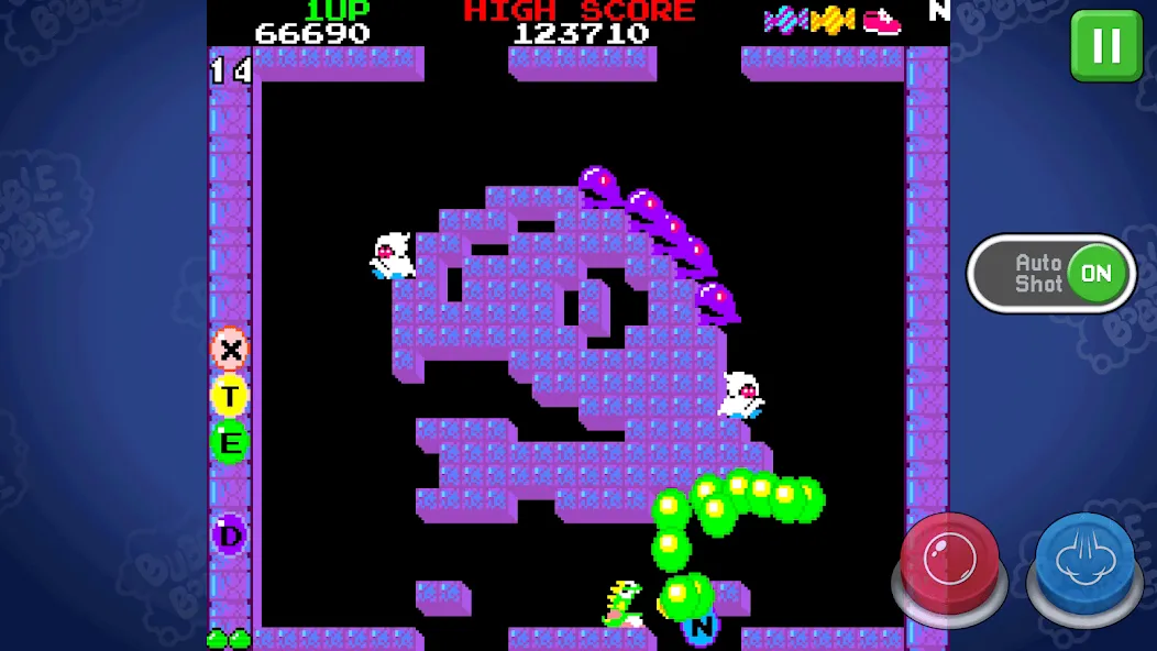 BUBBLE BOBBLE classic (БАБЛ БОББЛ классика) [МОД: Много денег, Монет и Все открыто] Screenshot 4